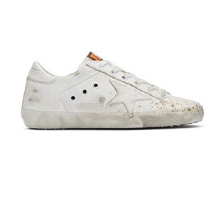 Gold Splattered Golden Goose -Size 39